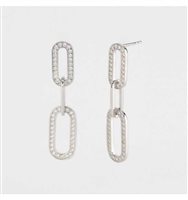 Orecchini Mabina Donna Orecchini In Argento E Zirconi in Argento Zircone 563465 - 563465